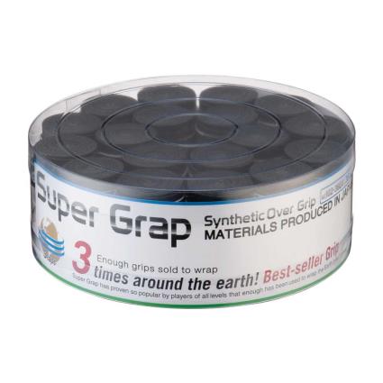 Overgrip De Tênis Super Grap Ac102ex 36 Unidades One Size Black