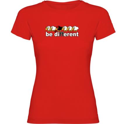 Camiseta De Manga Curta Be Different Tennis S Red