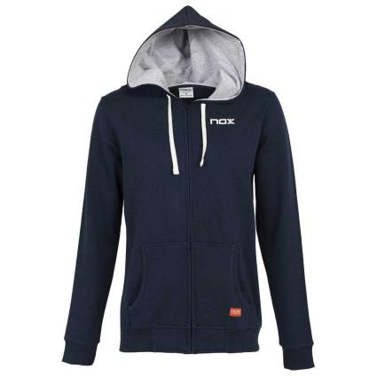 Moletom Com Zíper Tour L Navy Blue