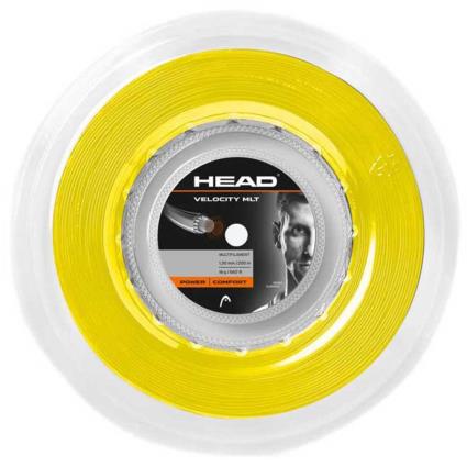 Corda Do Carretel De Tênis Velocity Mlt 200 M 1.35 mm Yellow