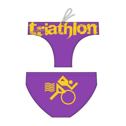 Slip De Banho Triathlon Basic 3XL Lilac / Yellow