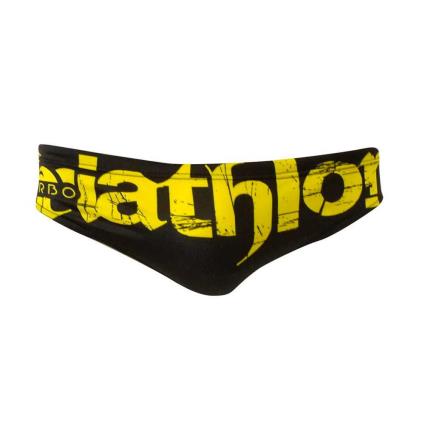 Slip De Banho Triathlon Basic 5XL Black / Yellow
