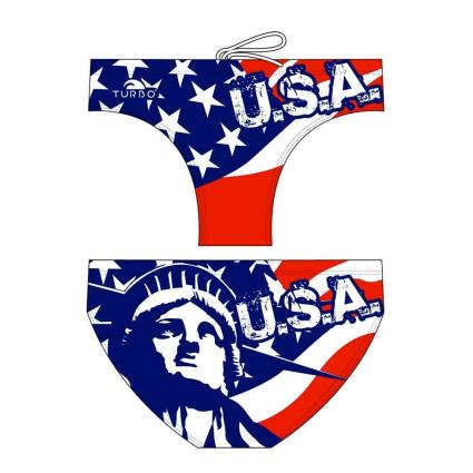 Slip De Banho Liberty Usa M Red / White