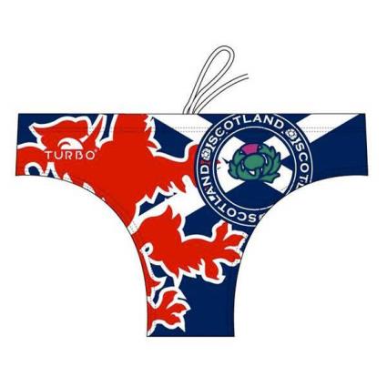 Slip De Banho Scotland 4XL Navy / Red