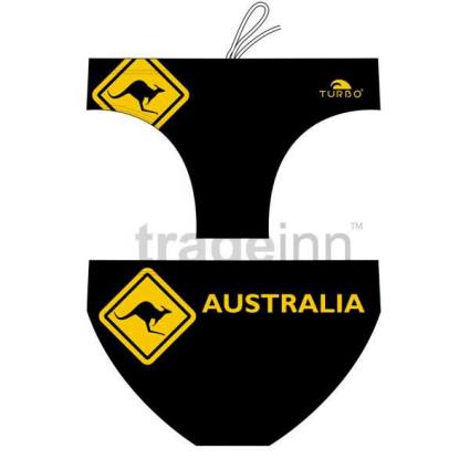 Slip De Banho Kangoroo Australia L Black / Yellow