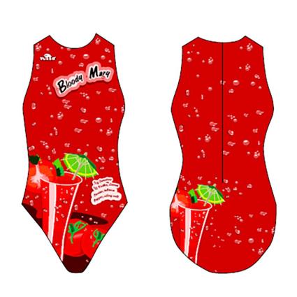 Roupa De Banho Bloody Mary L Maroon / Red