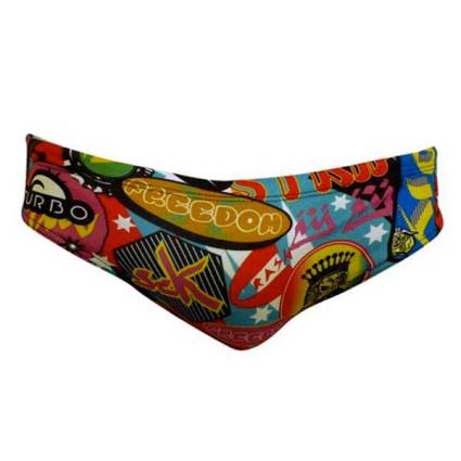 Slip De Banho Stickers Colors M Multicolor
