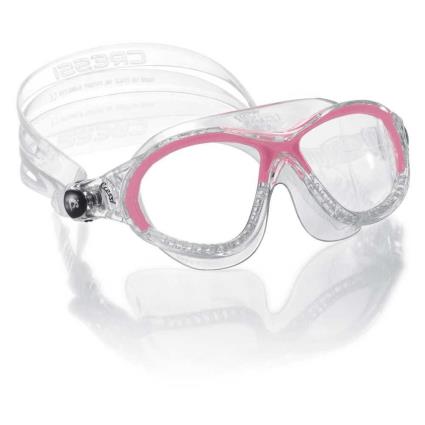 Máscara De Natação Infantil Cobra One Size Pink / Transparent