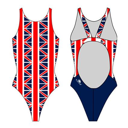 Roupa De Banho Usa Vintage L Navy