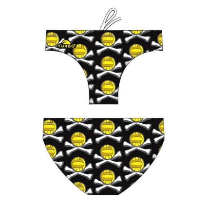 Slip De Banho Bones 12-24 Months Black / Yellow
