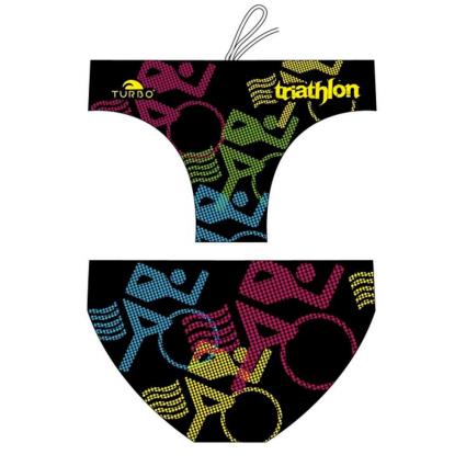 Slip De Banho Bikes Triathlon 4XL Black