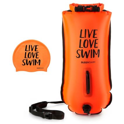 Bóia Live Love Swim 28l 28 Liters Orange