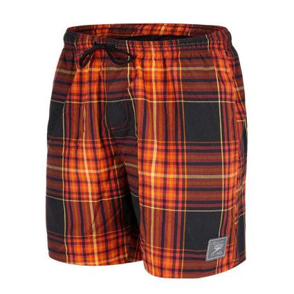 Calções De Banho Yd Check Leisure 16´´ S Black / Usa Red