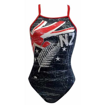 Roupa De Banho New Zealand Vintage 2013 S Black / Red