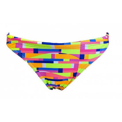Cueca Biquíni Colorwaves 3XL Multicolor