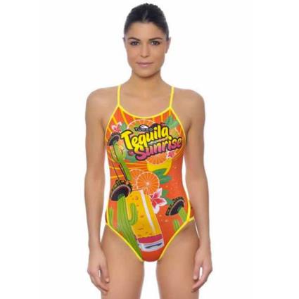 Roupa De Banho Tequila Sunrise L Orange