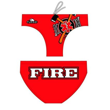 Slip De Banho Fire M Red
