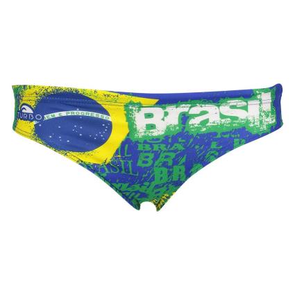 Slip De Banho Happy Brazil 5XL Multicoloured