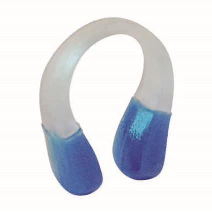 Clip Para Nariz Em Polipropileno / Silicone One Size Blue / Transparent