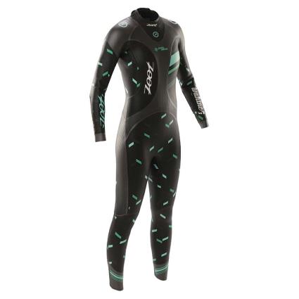 Wetsuit Woman Wahine 3 XS Balck / Mint