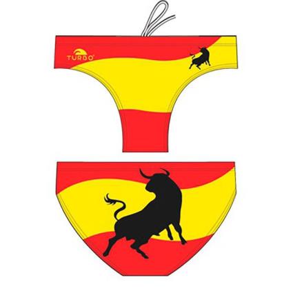 Slip De Banho Bull Spain M Red / Yellow