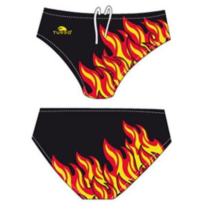 Slip De Banho Spain Flames XL Black