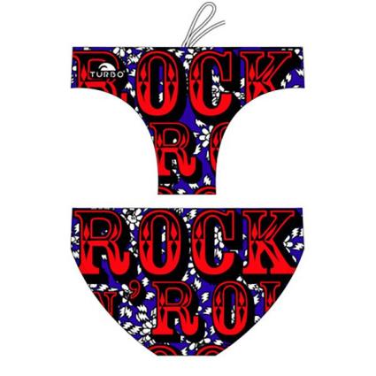 Slip De Banho Rock S Red / Royal