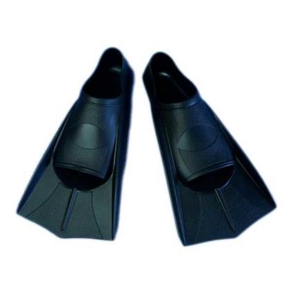 Barbatanas De Natação Curtas Silicon EU 33-34 Black