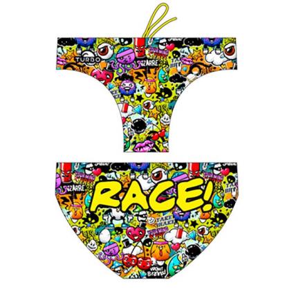 Slip De Banho Race 3-4 Years Yellow