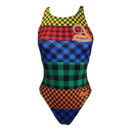 Roupa De Banho Tartan College S Yellow