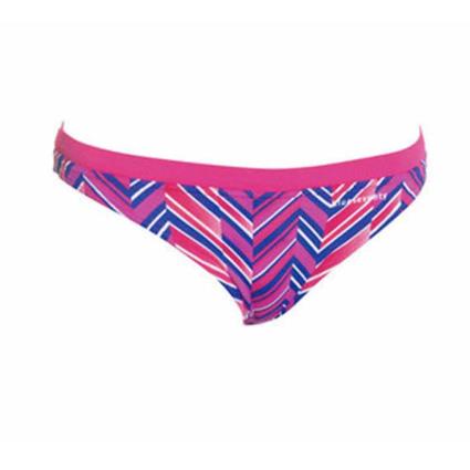 Cueca Biquíni Chevron 32 Purple / Pink