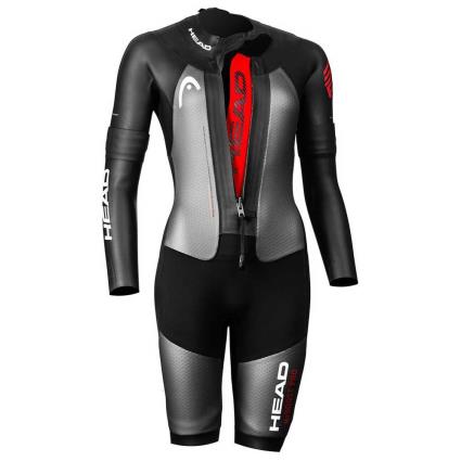 Fato Corto Swimrun Myboost Pro XL Black / Silver