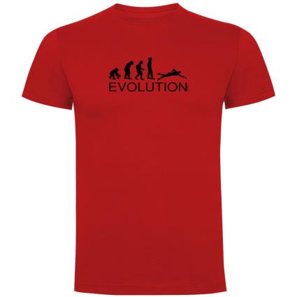 Camiseta De Manga Curta Evolution Swim XL Red
