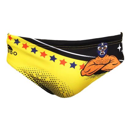 Slip De Banho Luchadores L Yellow