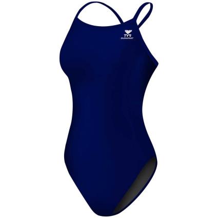 Roupa De Banho Durafast Elite Solid Diamondfit 36 Navy