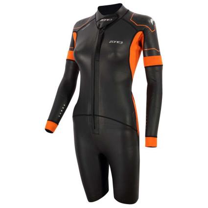 Fato Corto Versa Swimrun L Black / Orange / Gunmetal