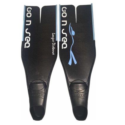 Barbatanas Soft Long Distance Carbon EU 38-39 Black