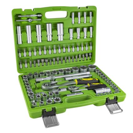 Caixa de ferramentas 108 peças com chaves hexagonais cromadas  53732
