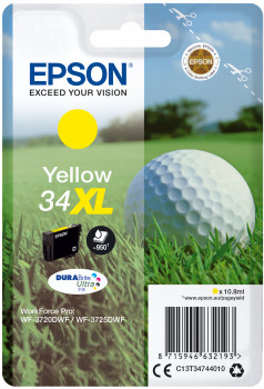 34XL (C13T34744010) tinta amarillo original