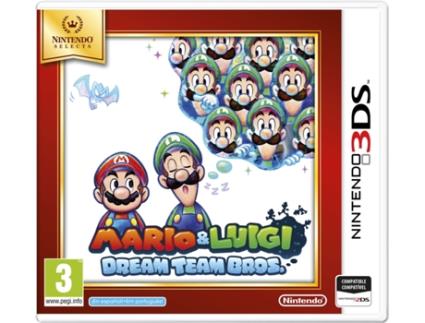 Jogo  3DS Selects: Mario & Luigi Dream Team Bros