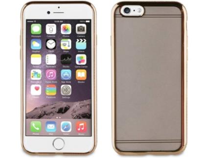 Capa iPhone 6, 6s  Life Dourado