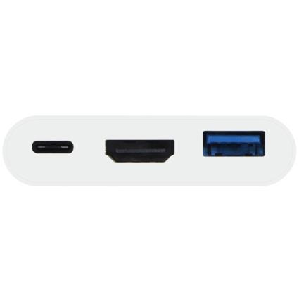 Adaptador USB-C - HDMI 4K (+ USB e USB-C)