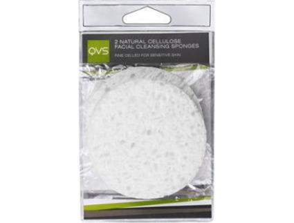 Conjunto 2 Esponjas de Limpeza Facial  Natural Cellulose