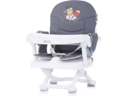 Cadeiras de Refeição  Compacta de Viagem Lollipop Idade Mínima: 6 Meses (40 x 37 x 43-48 cm - Cinza )