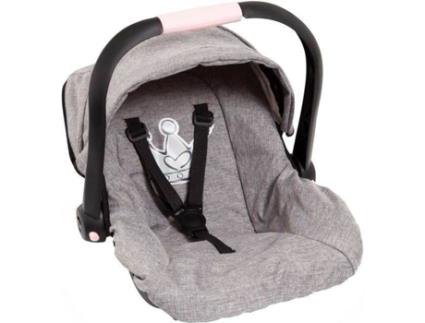 Acessório de Boneca BAYER Cadeirinha de Bebé Cinzento