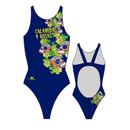 Roupa De Banho Calaveras-rosas 5XL Navy