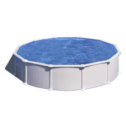 Atlantis Steel Walls Pool Ø 550 X 132 Cm Ø 550 x 132 cm White / Blue