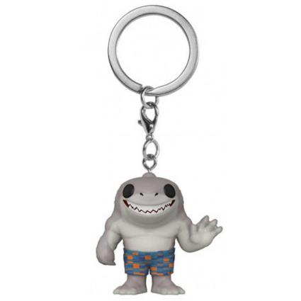 The Suicide Squad Porta-chaves Pop King Shark One Size Blue / Grey