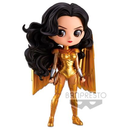 Dc Comics Q Posket A Wonder Woman 1984 14 Cm Figura One Size Gold / Black