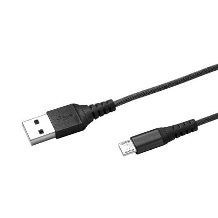 Micro Usb Nylon 0.25m One Size Black